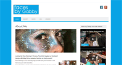 Desktop Screenshot of facesbygabby.com